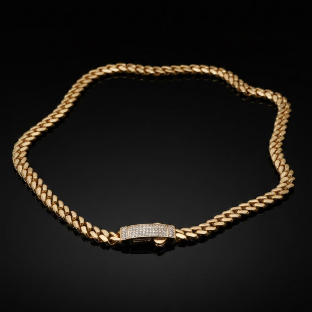 Taşlı Gurmet Kolye 14 Ayar